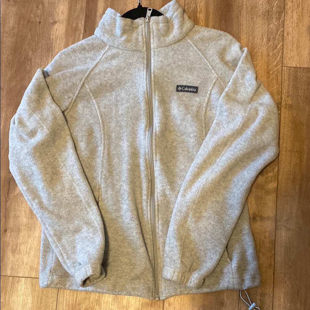 Columbia Gray Fleece Jacket